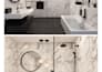 design your bathroom, 3d model, render and moodboard